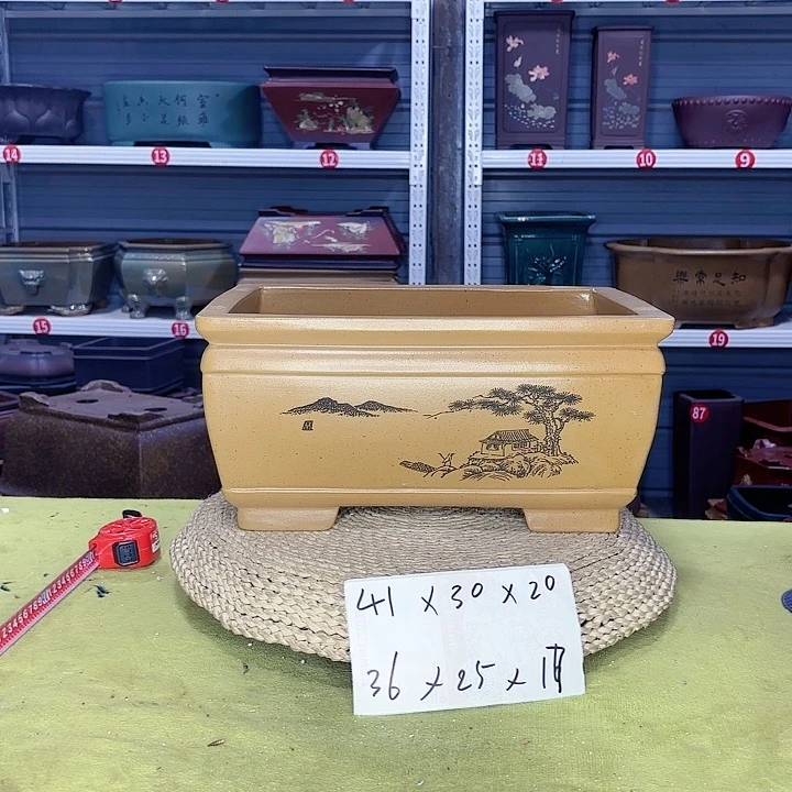 紫砂花盆宜兴紫砂厂