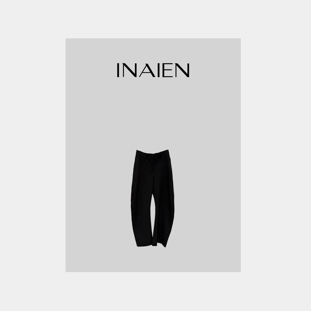 【INAIEN】线上款“笑笑私服”弯刀西装裤  p8525