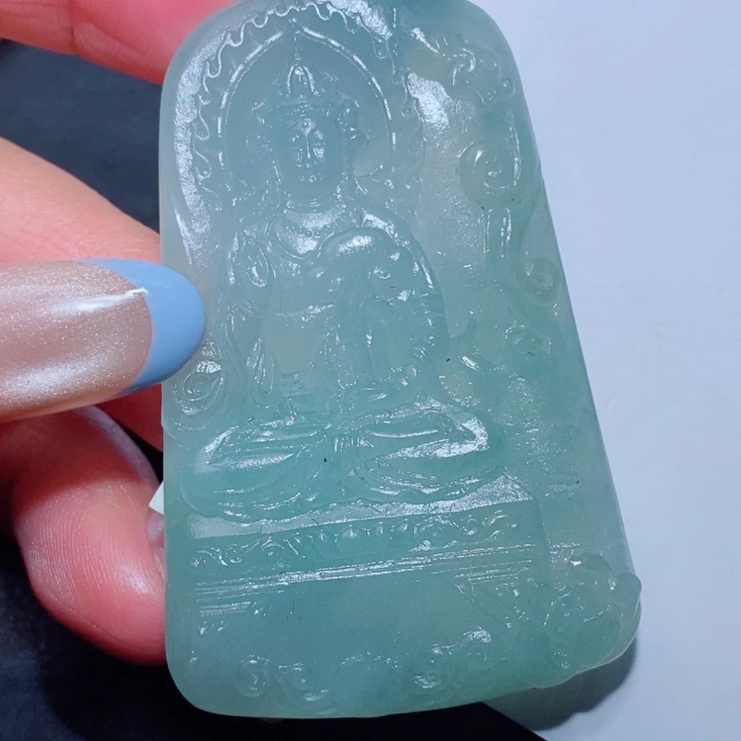 定制翡翠未镶嵌定制毛货翡翠挂件