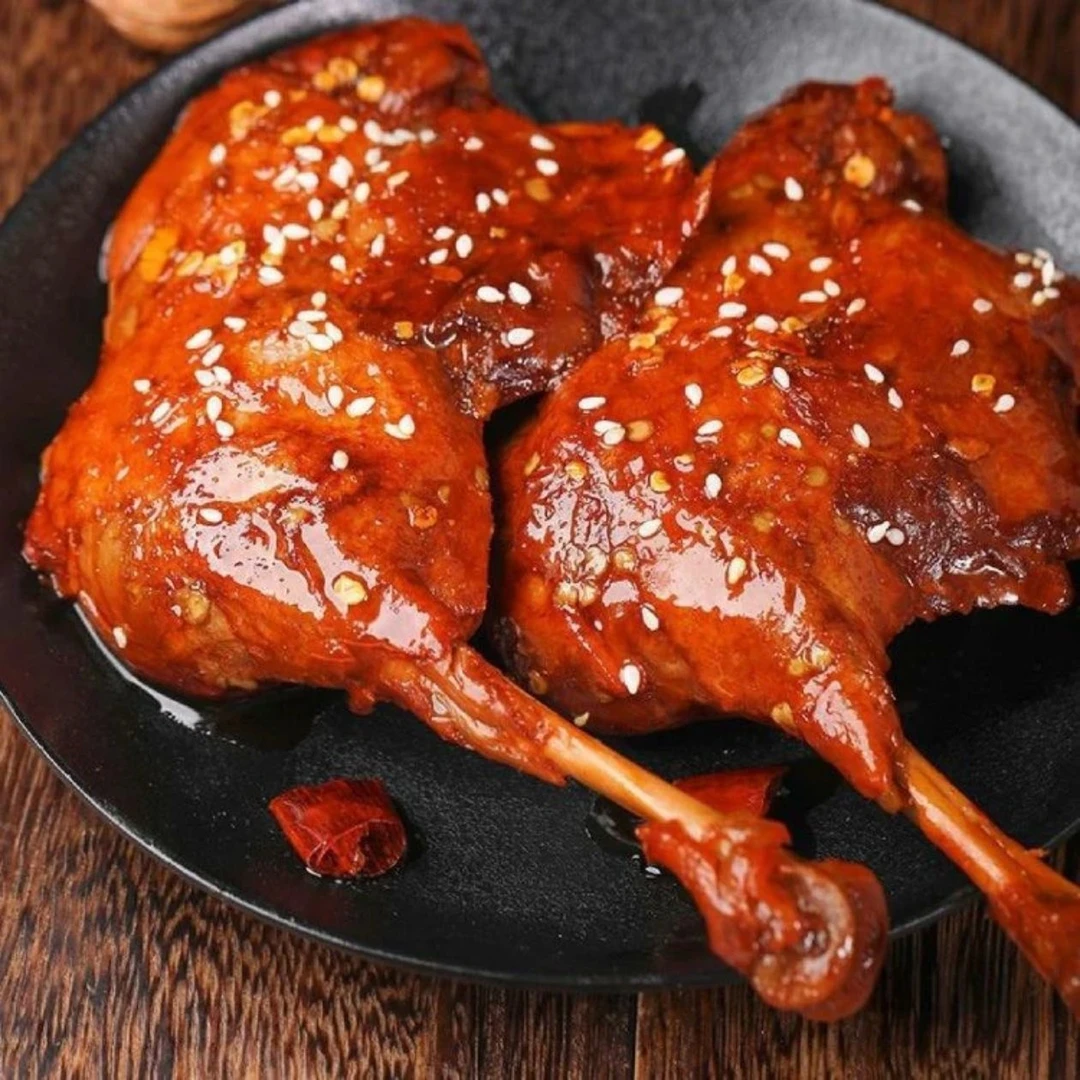 （8只装）酱香风味卤鸭腿现卤现发没有科技与狠活