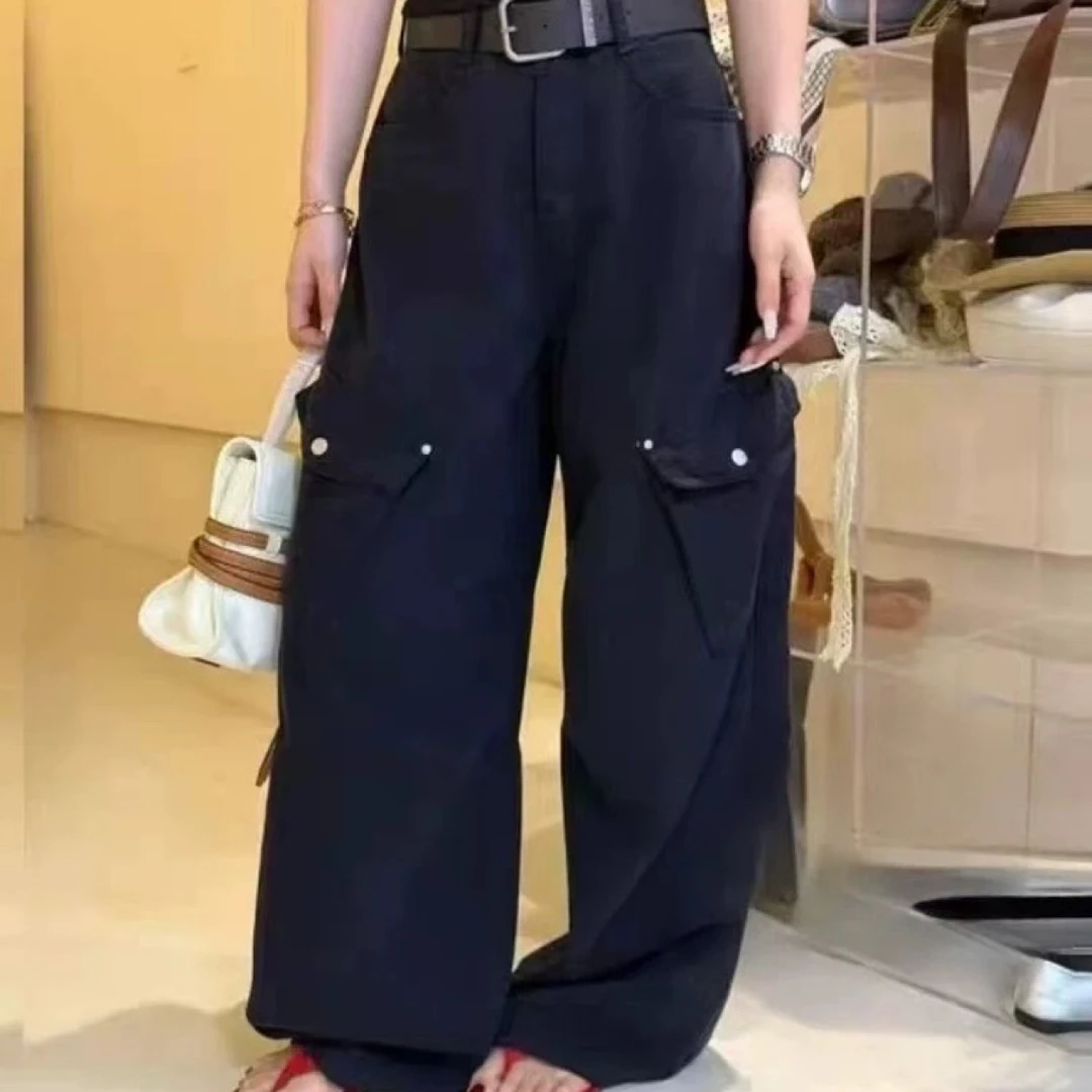 街头风工装裤秋季新款时尚百搭显瘦裤子