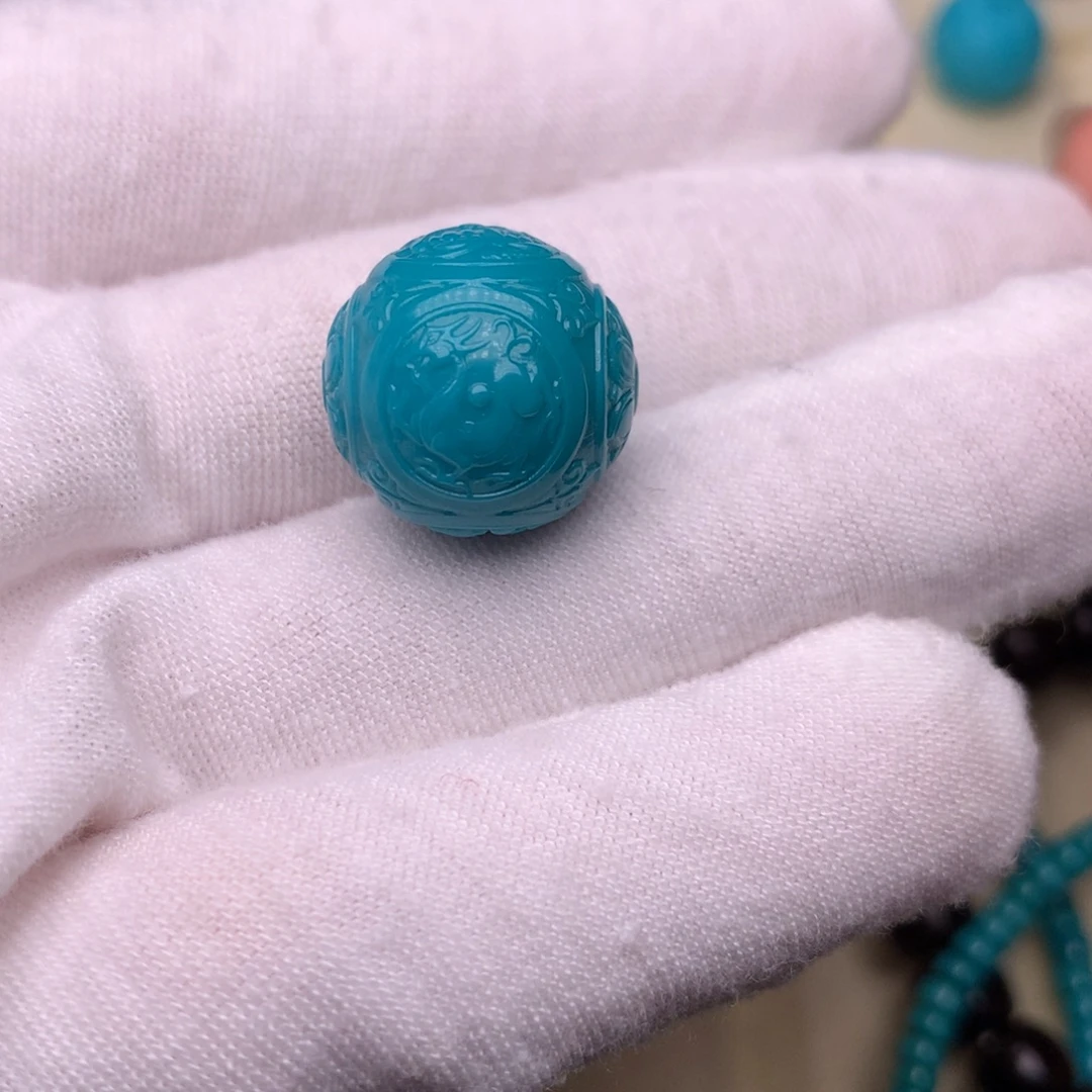 绿松石未镶嵌绿松石四神兽16