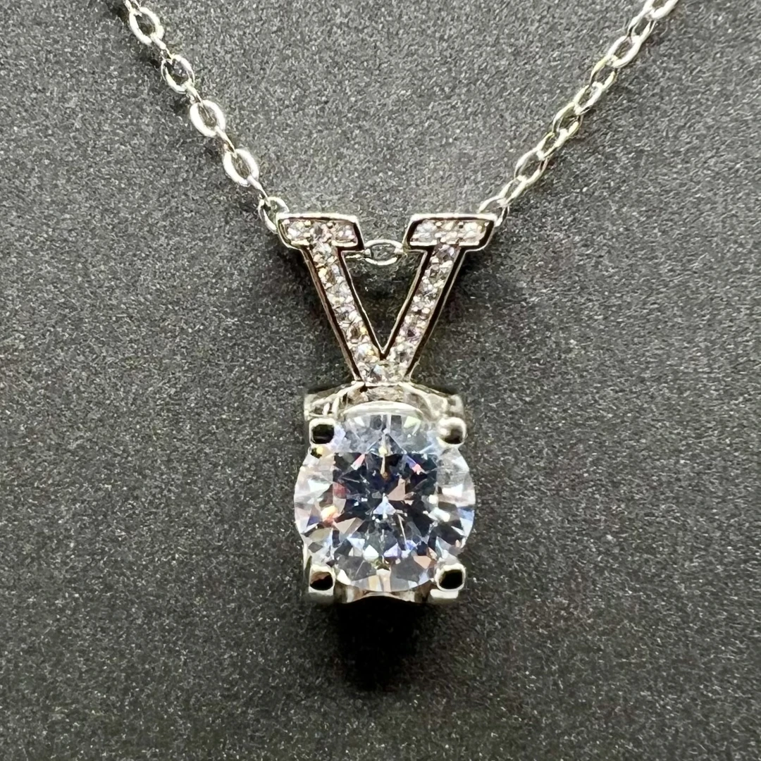 吊坠【白色】精工万刀切工百搭吊坠-200