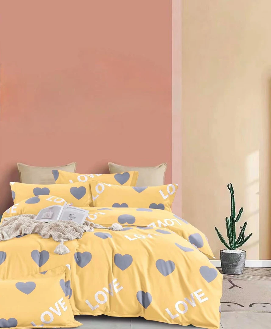 打板样品床单【辉煌一生-黄】2m*2.3m（±5cm）