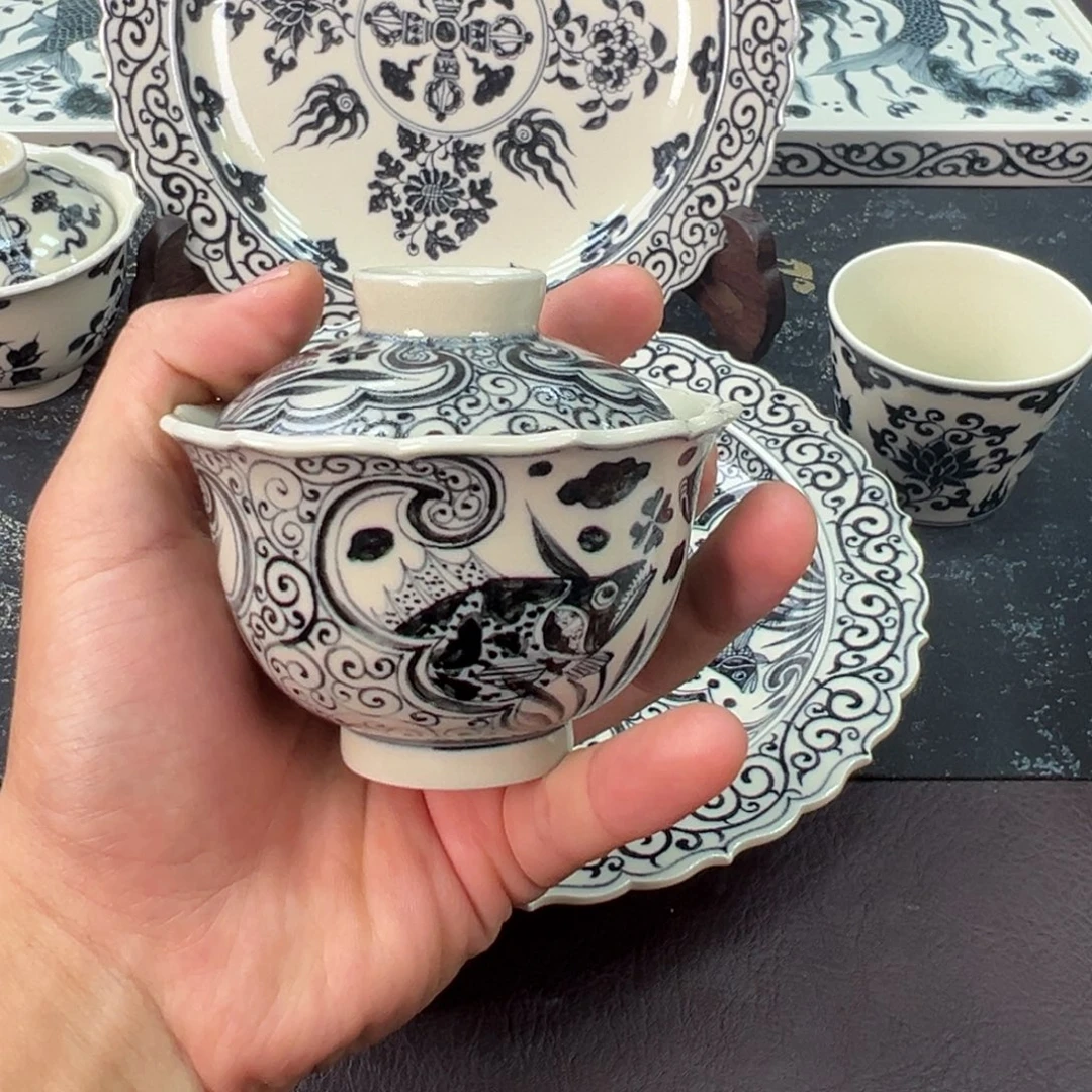 陶景德镇手工手绘陶瓷