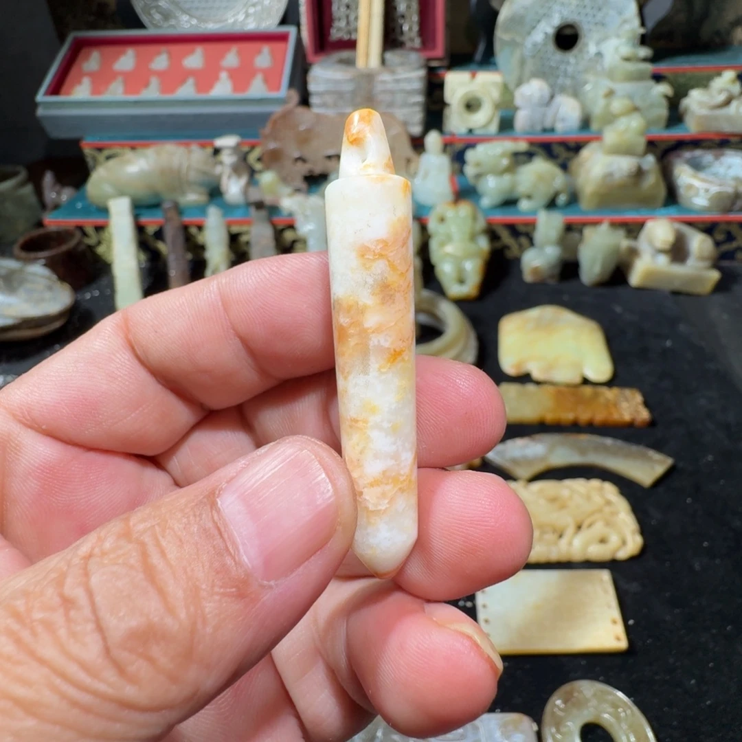 飞***哥和田玉（糖玉）未镶嵌挂件