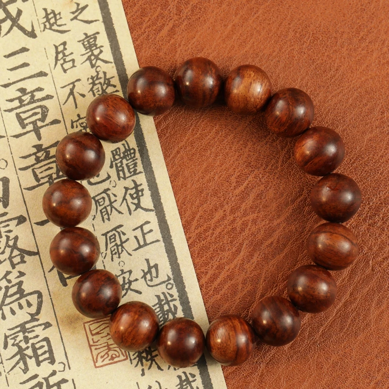 海南正宗黄花梨单圈1.2手串文玩好物