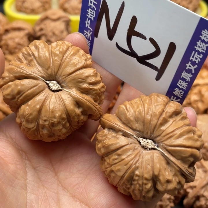 把件文玩核桃南瓜46尺