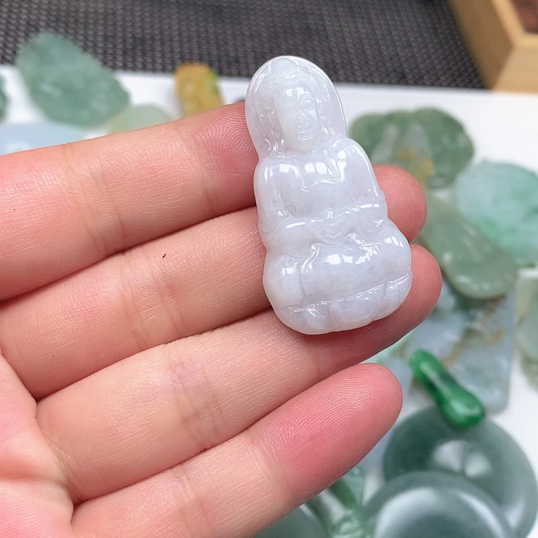 翡翠未镶嵌挂件翡翠