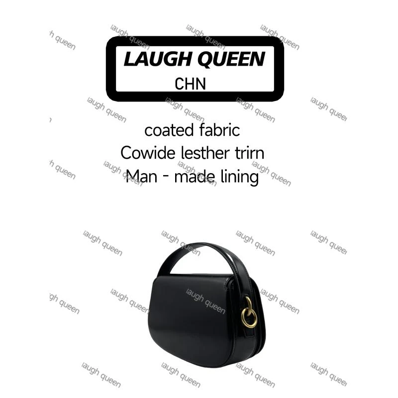 Laugh Queen手工打造真皮女士 嘎 新款包 黑色红色10812