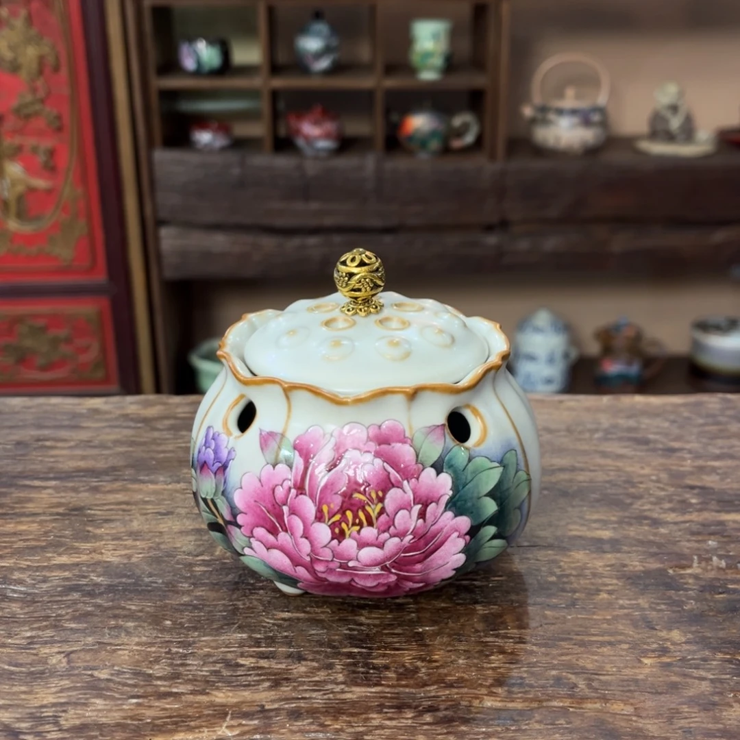 琪***咪景德镇纯手工手绘陶瓷