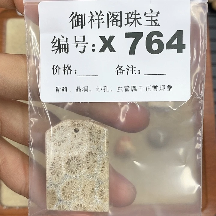 硅化珊瑚（珊瑚玉）颈饰未镶嵌玖*