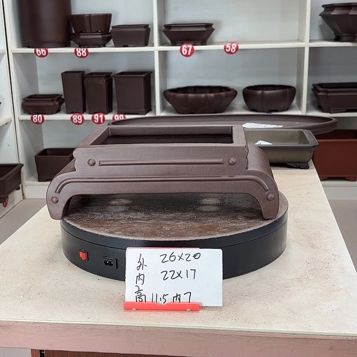 紫砂花盆中号汉台