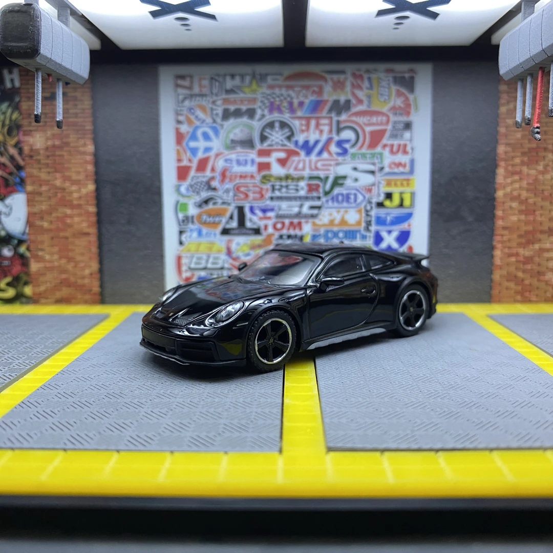 MINI GT 1:64 #958 保时捷 Porsche 911 Dakar 仿真合金汽车模型