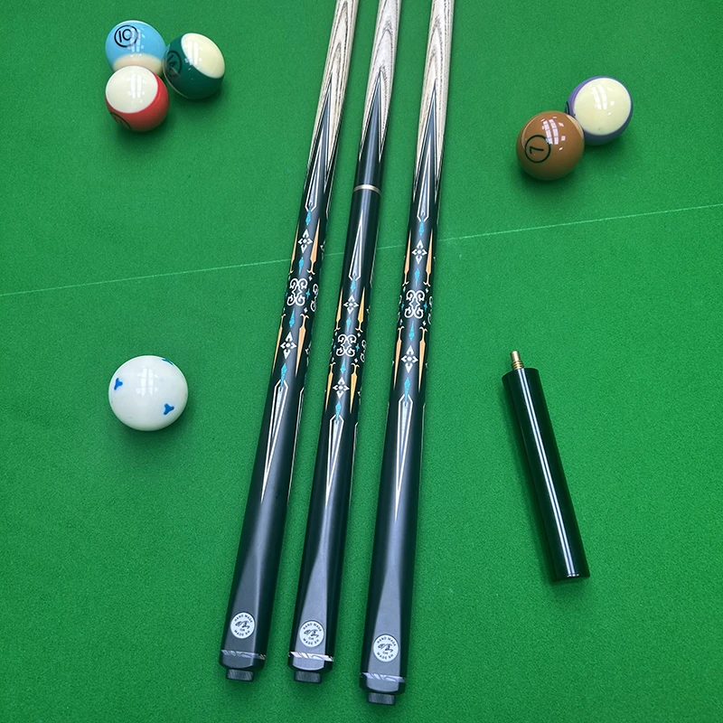 龙泉台球杆一体通杆新手入门推荐球杆中八球杆分体小头杆桌球杆