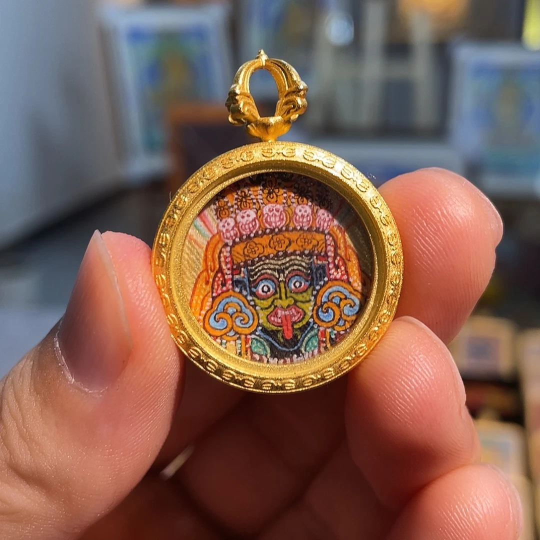 扎基拉姆 纯手绘 矿物质颜料