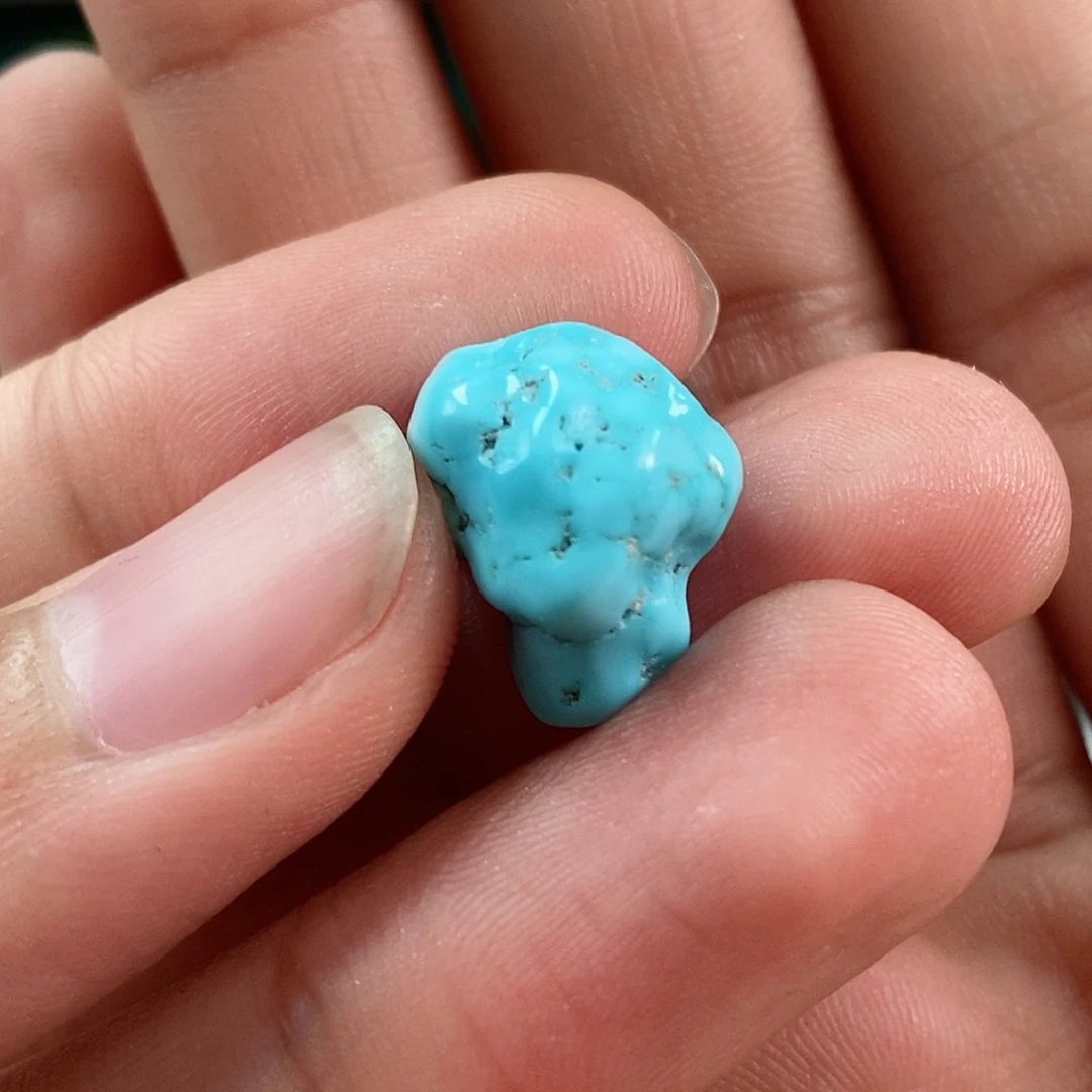 绿松石珠宝奇石未镶嵌