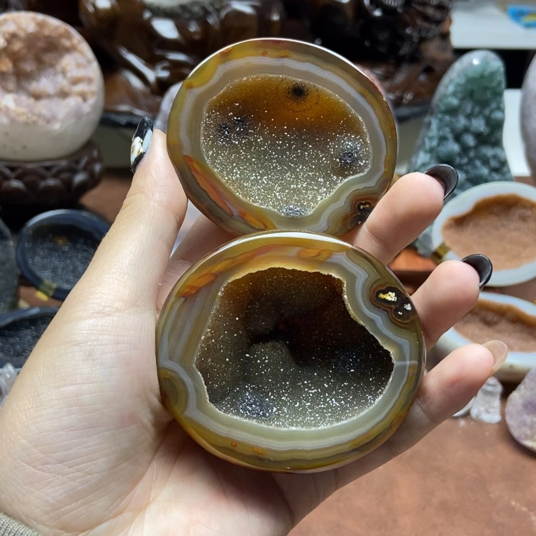 未镶嵌紫晶摆件水晶