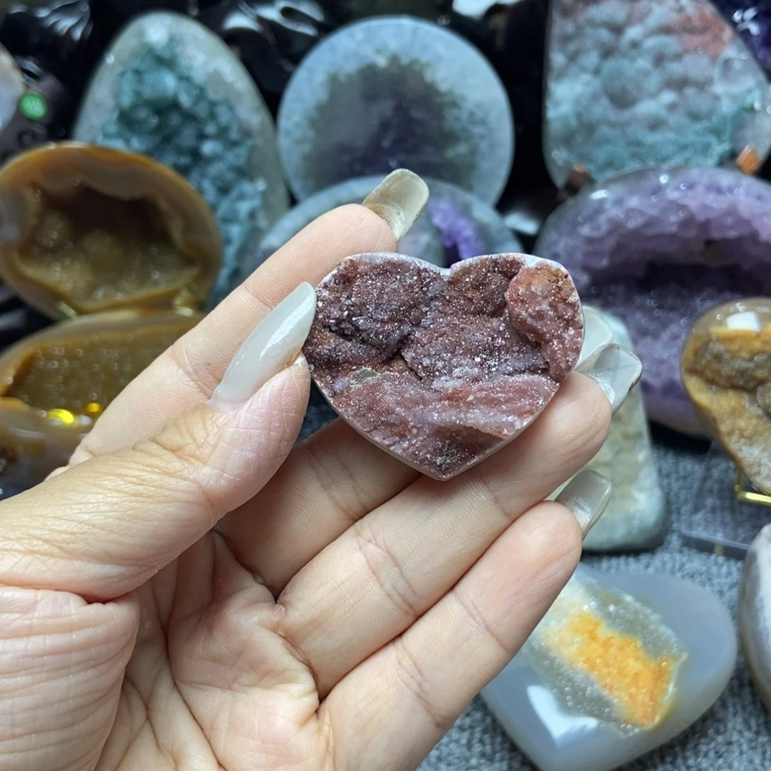 紫晶摆件未镶嵌水晶