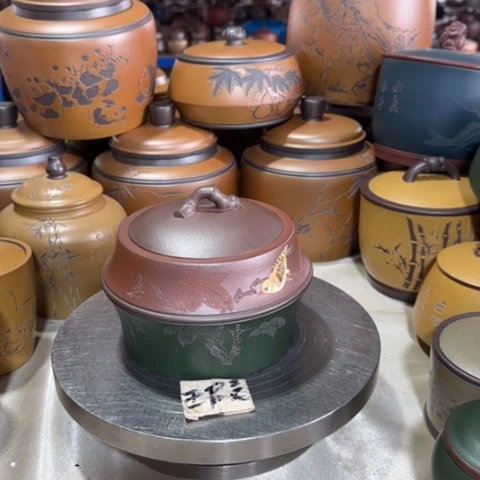 紫砂茶叶罐悟*道。。。。。。。。。