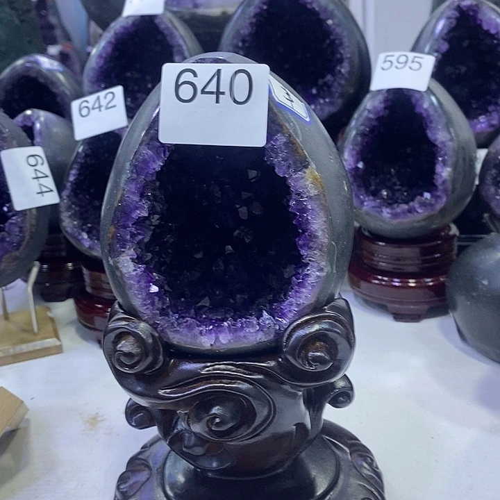 佳***人大型摆件（非配饰）紫晶未镶嵌640