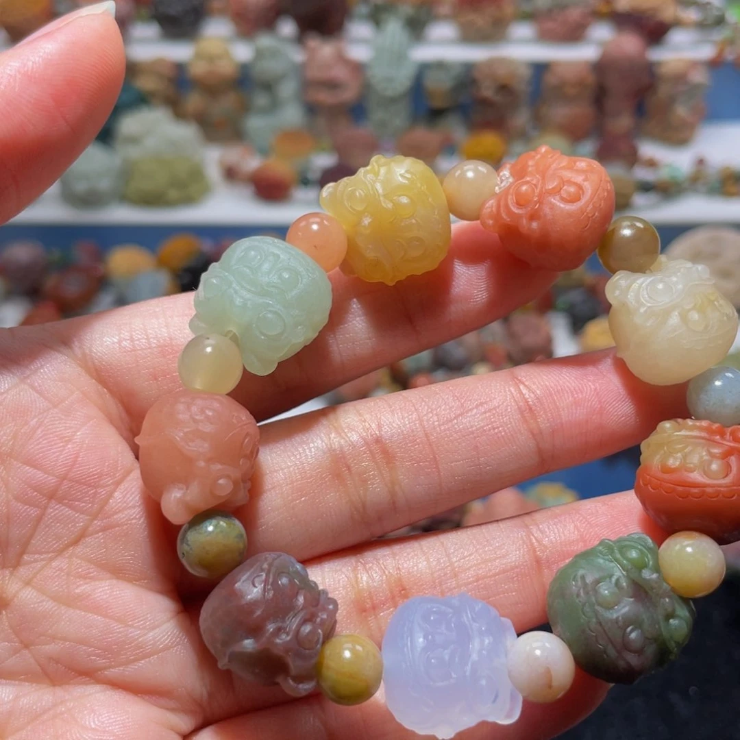 未镶嵌手链石英质玉义