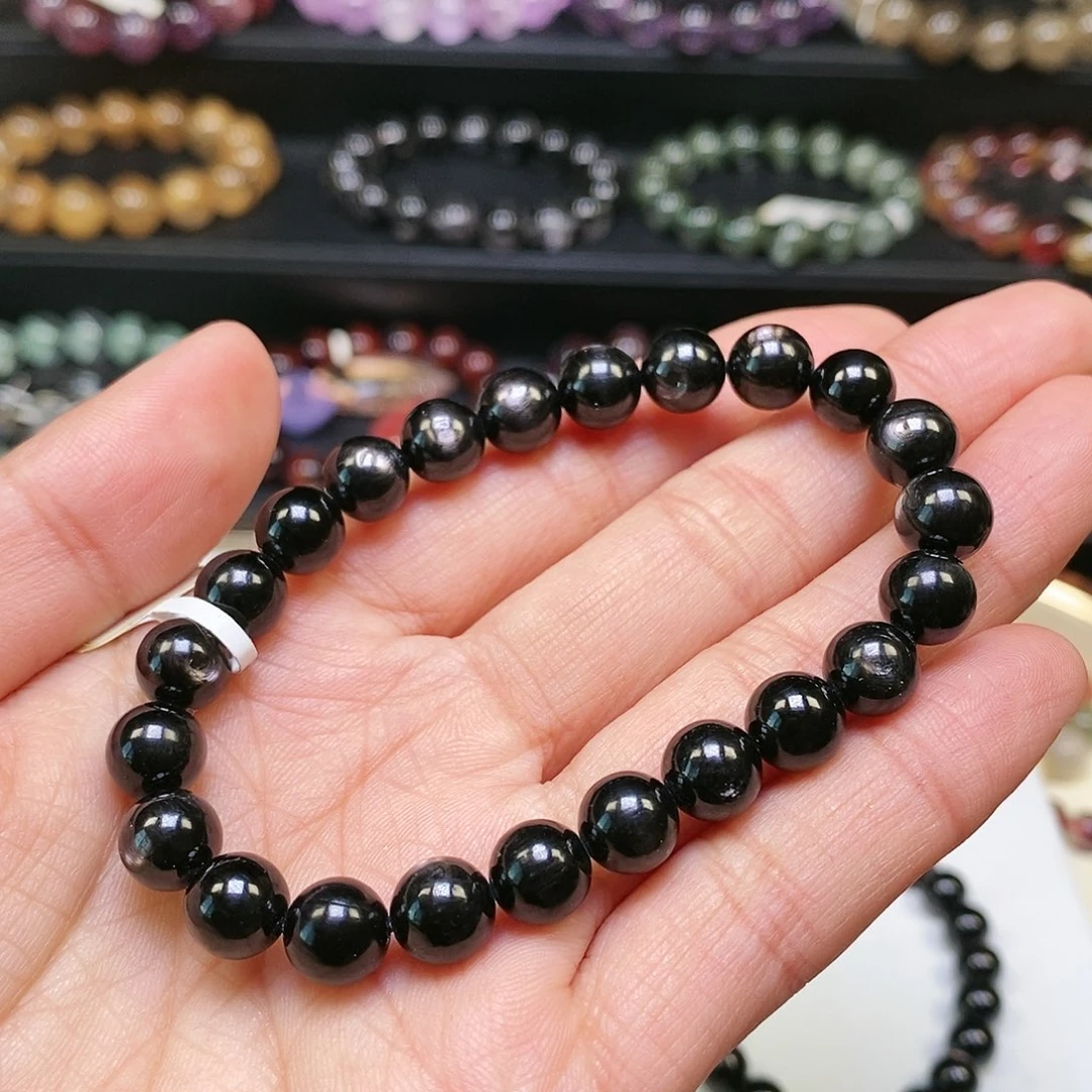 辉石手串未镶嵌金运石8.1