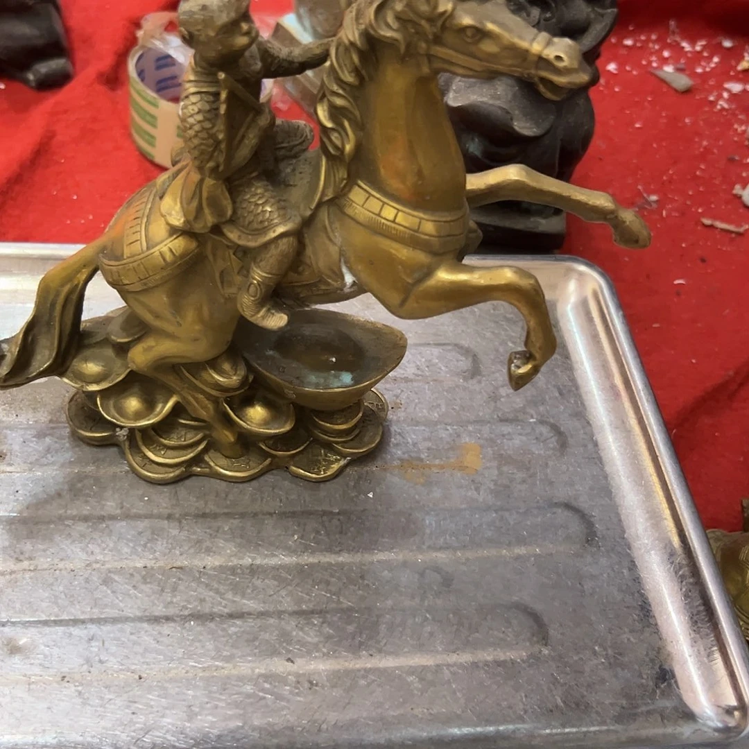 诚***业黄铜摆件，文房摆件工艺品