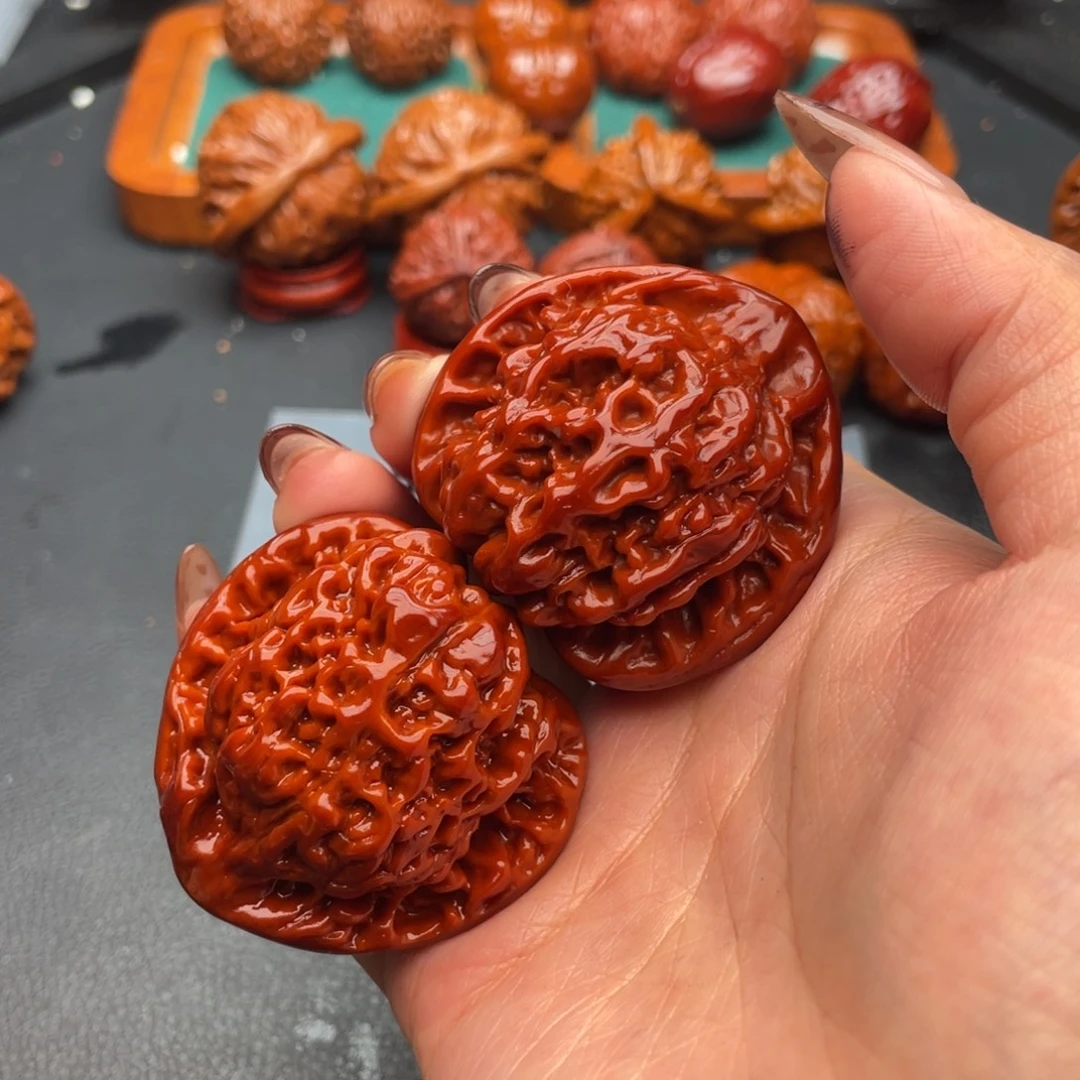 文玩核桃把件官帽