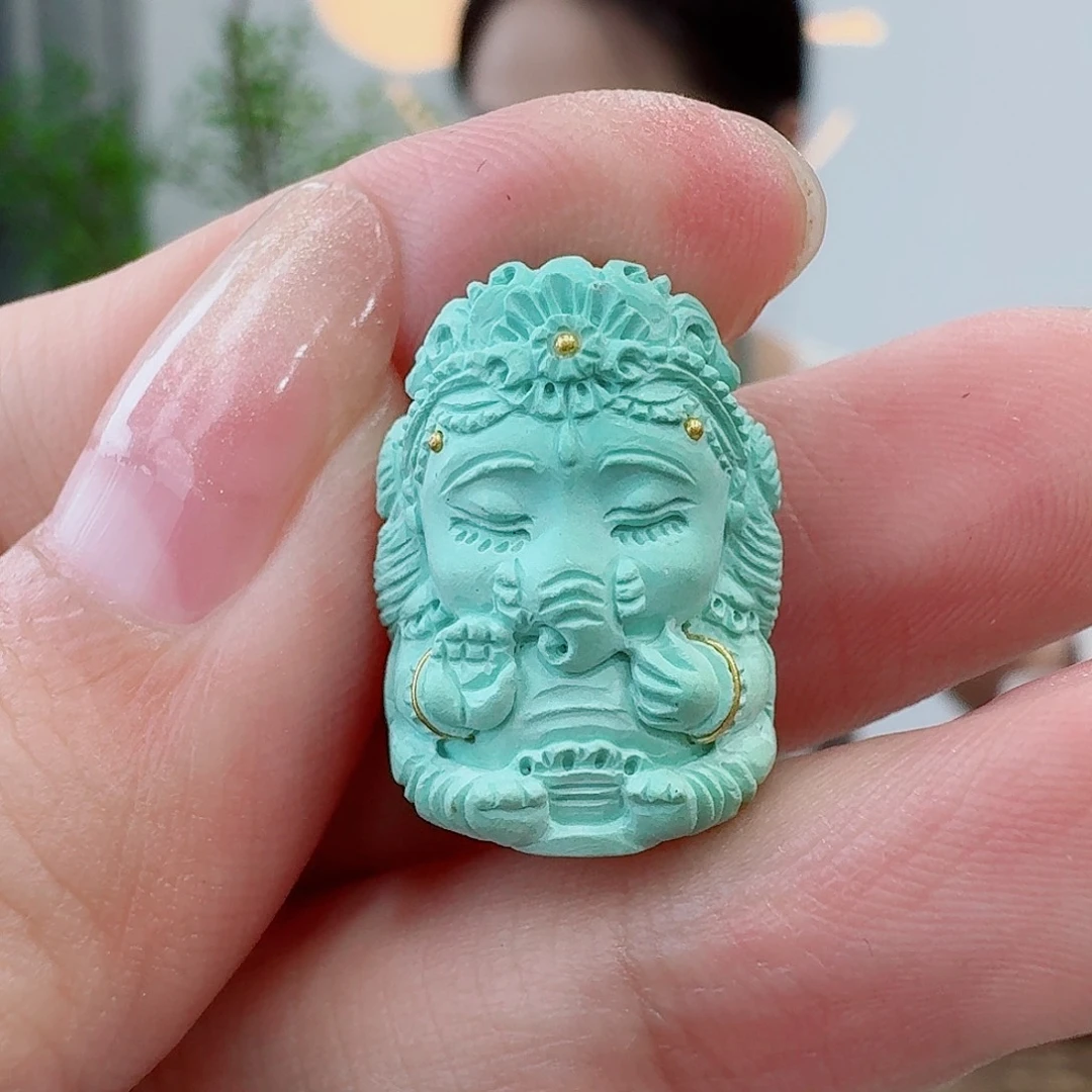 未镶嵌绿松石珠宝奇石