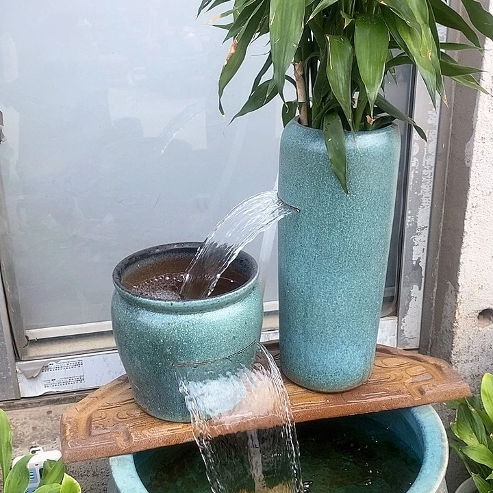 陶土板55/18，水泵23w、两个流水罐