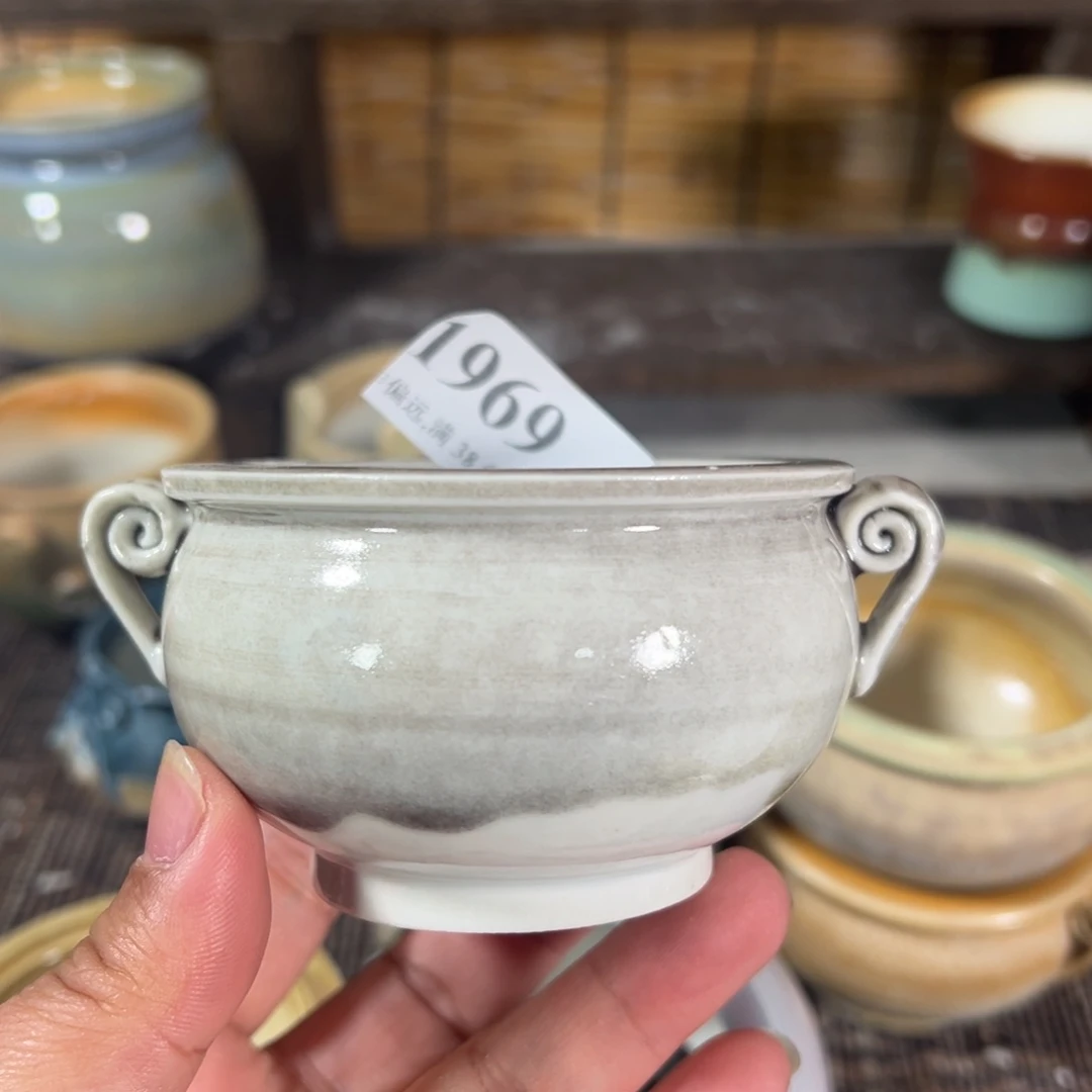 红陶景德镇手工花盆