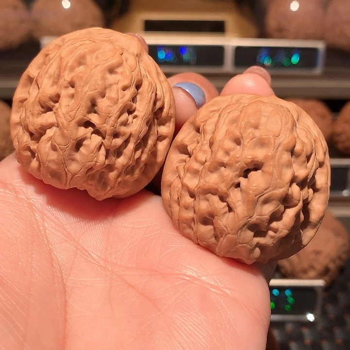 莫*文玩核桃把件霸王