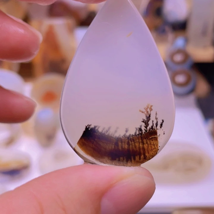 玛瑙/玉髓未镶嵌吊坠(不含链)