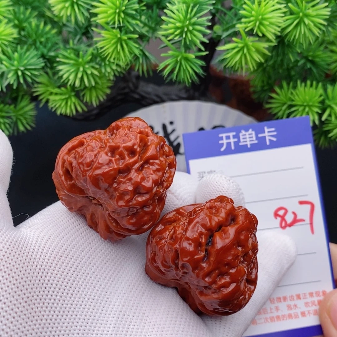 把件文玩核桃38蛤蟆头827