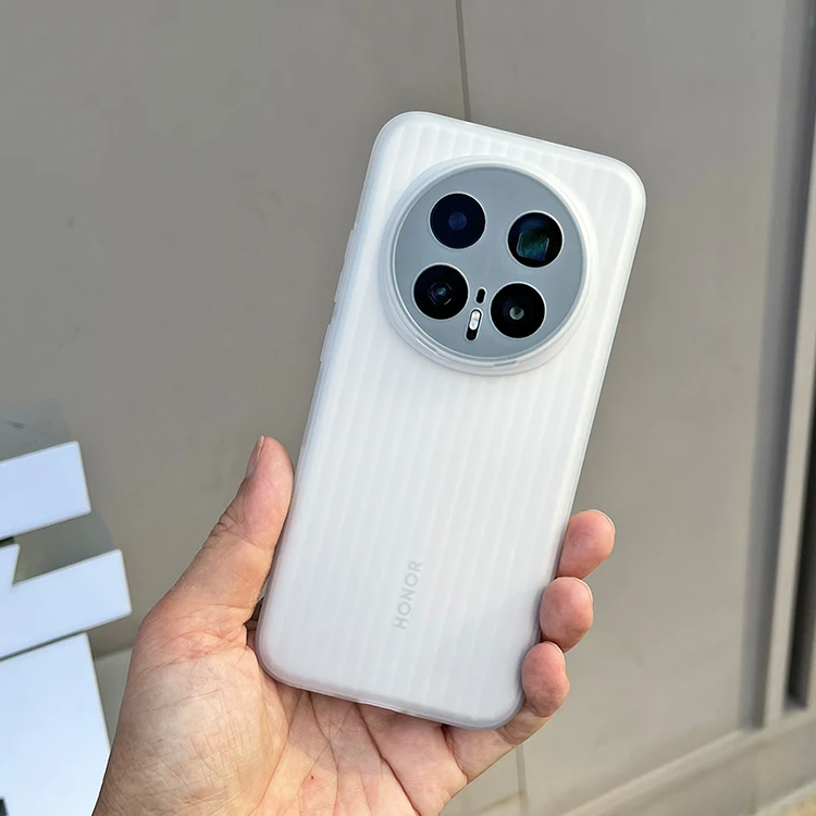 适用荣耀Magic8手机壳行李箱波纹软壳magic8pro防滑全包保护套