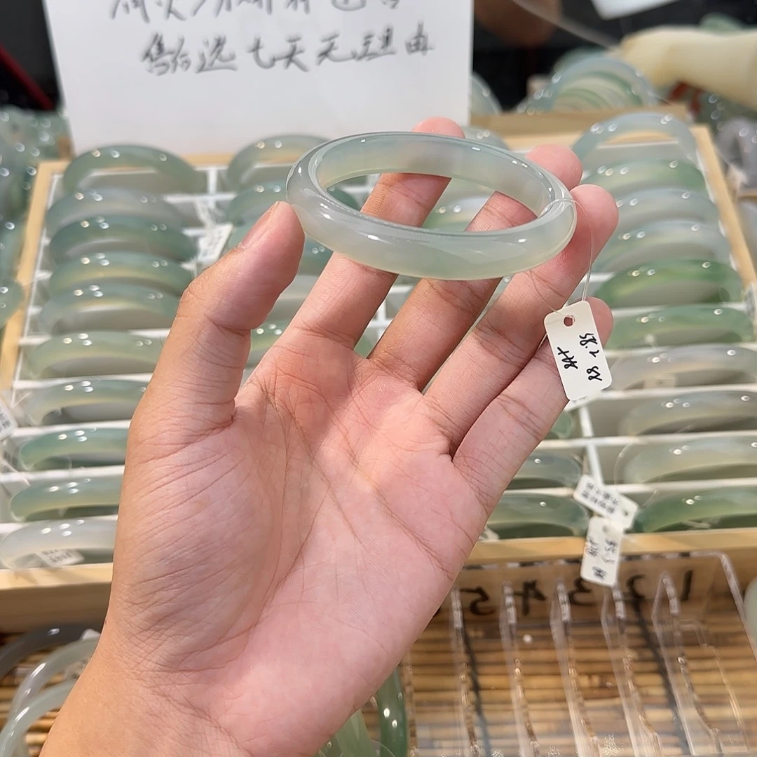 手镯玛瑙/玉髓未镶嵌圈口58.2