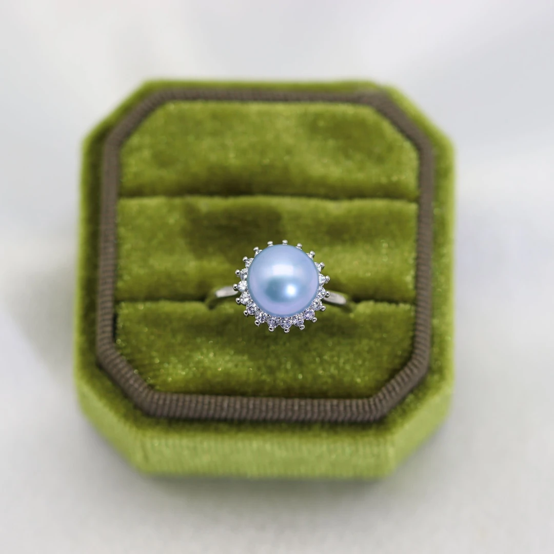 99  太阳花星空L珍珠戒指