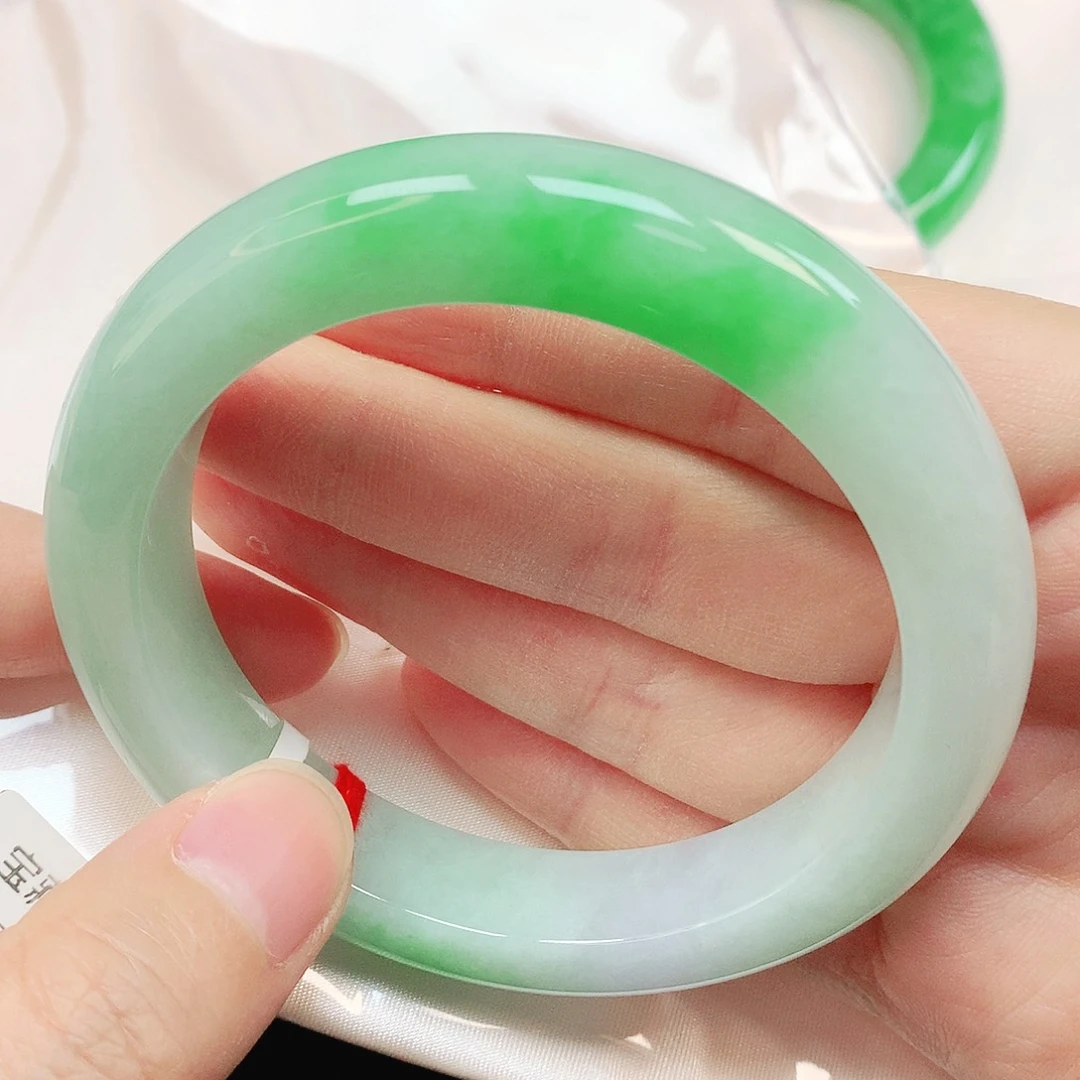 未镶嵌手镯翡翠抖音567