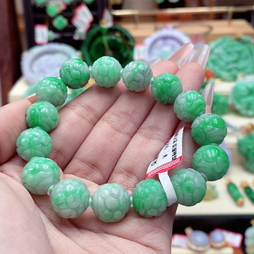 未镶嵌手串翡翠翡翠手串