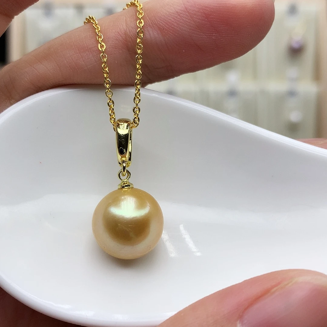 淡水珍珠合金吊坠(赠链)