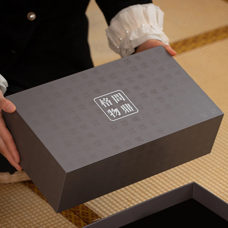 问鼎礼盒套组 日进斗金祥瑞礼盒 茶具套装茶杯