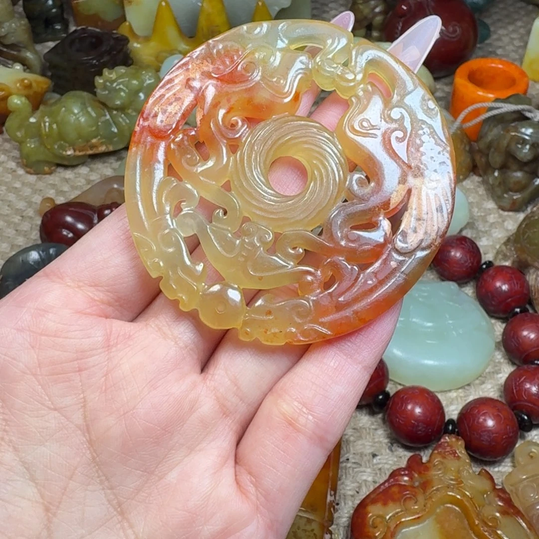 吊坠白玉菩提挂件