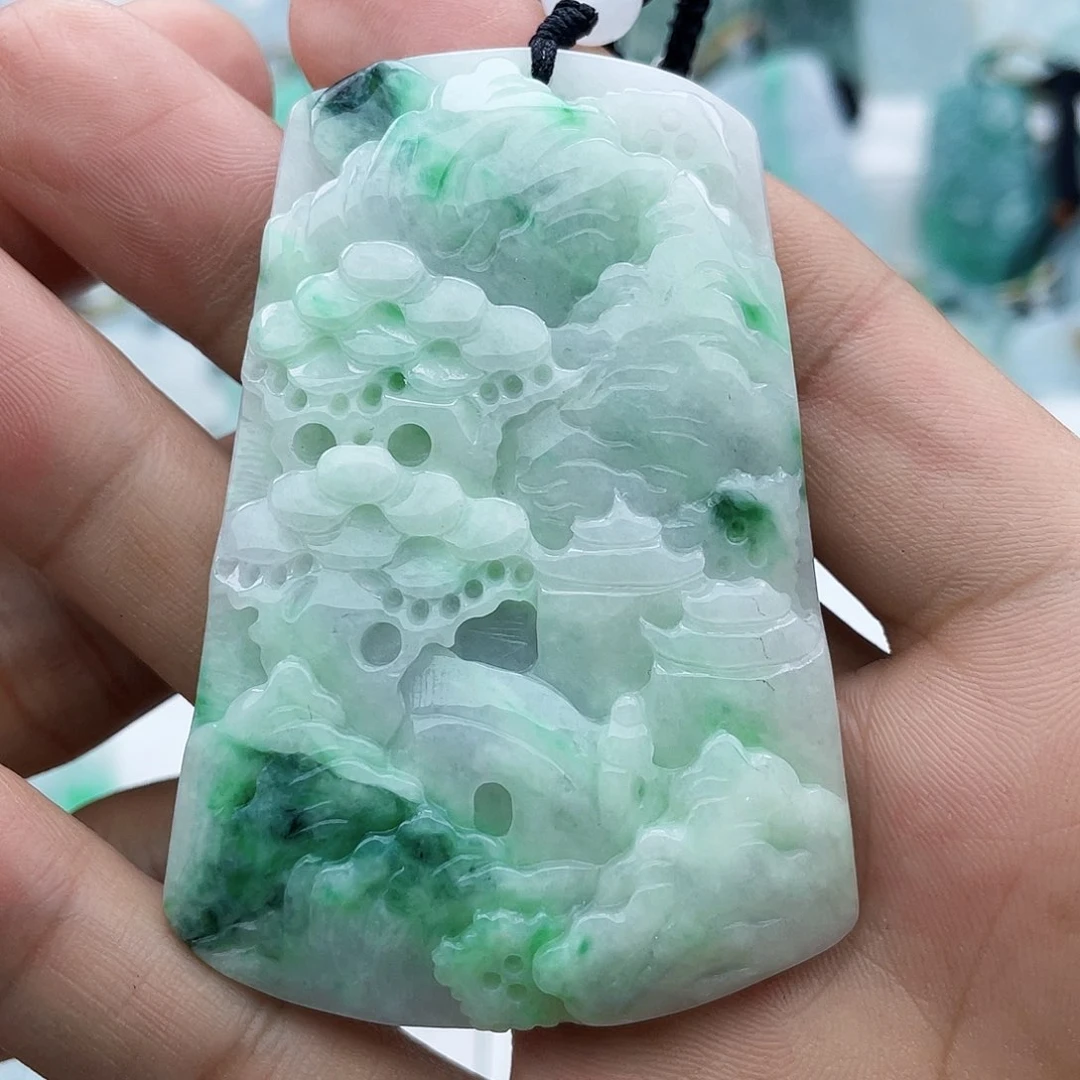 颈饰未镶嵌翡翠翡翠