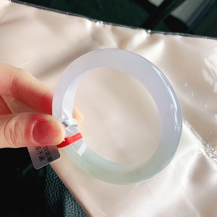 翡翠未镶嵌手镯缅甸天然a货翡翠手镯130号