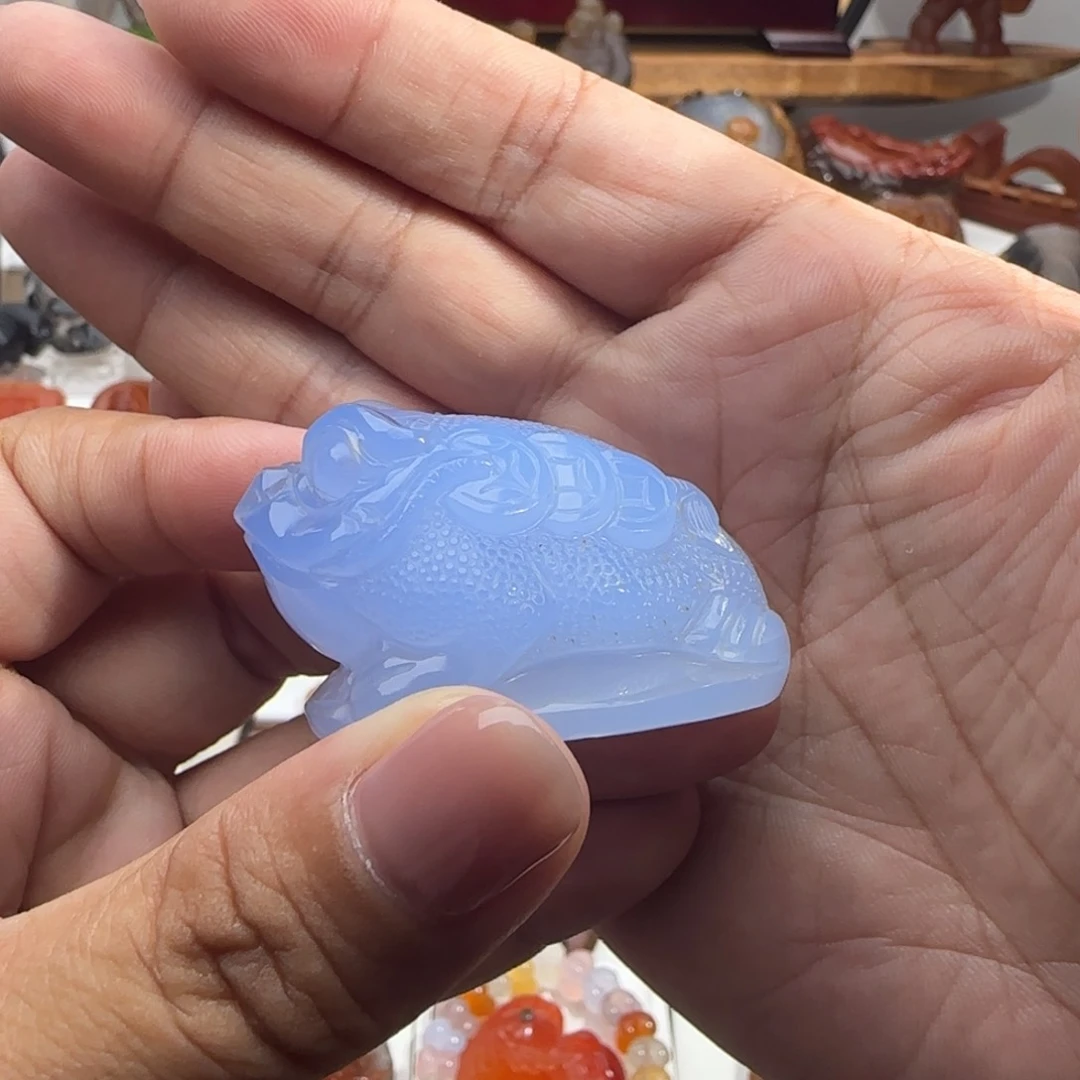 心***然玛瑙/玉髓颈饰未镶嵌