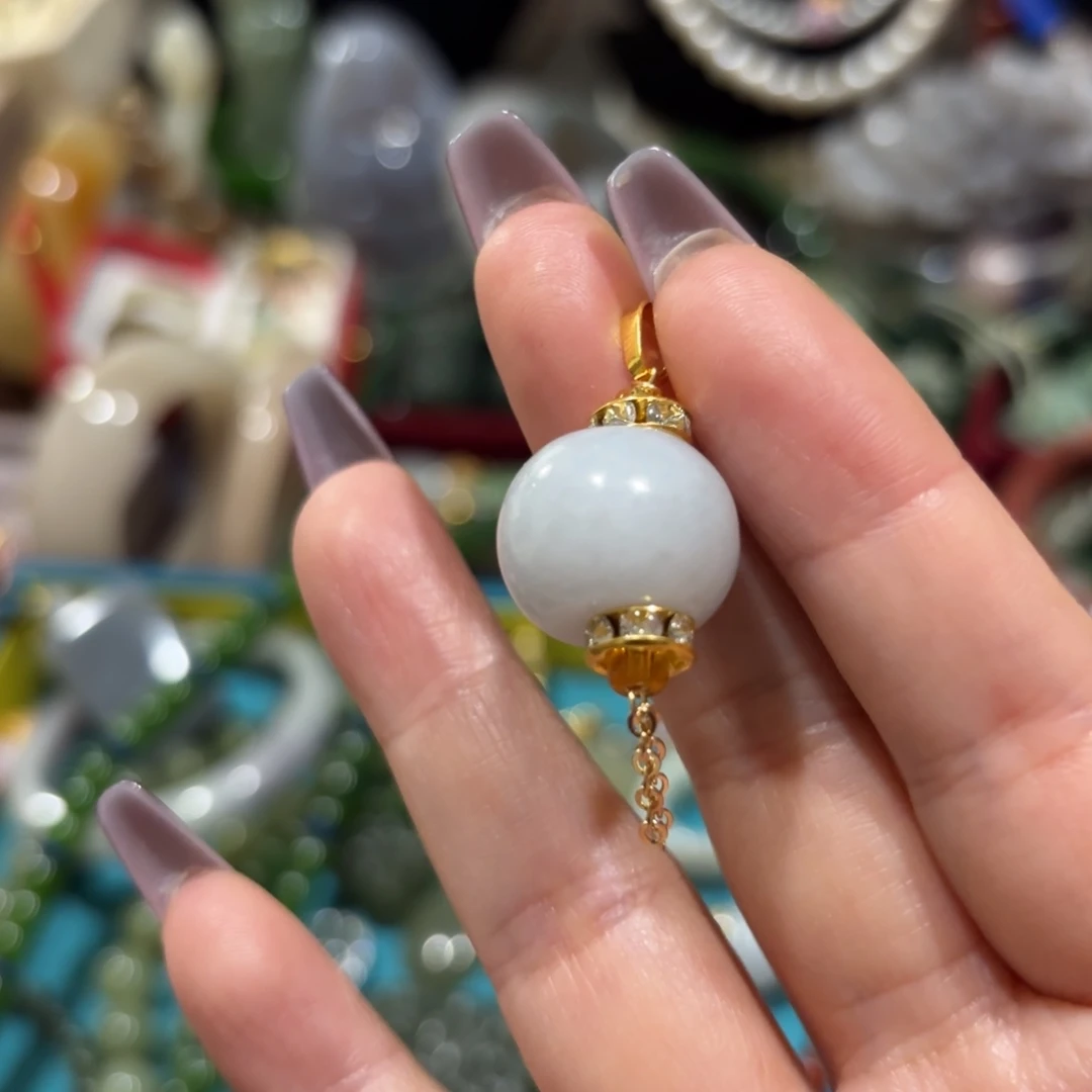 翡翠合金颈饰3521