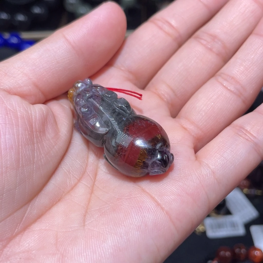 水晶颈饰未镶嵌极光貔貅