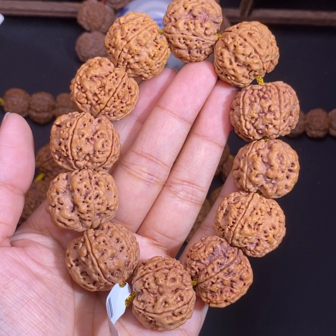 金刚菩提手串粗筋双龙25mm