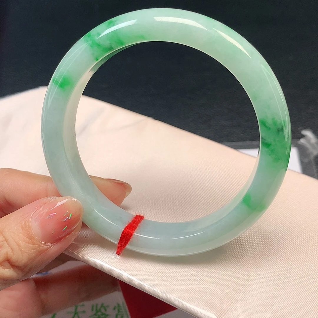 翡翠手镯未镶嵌娟*翡翠手镯1486木